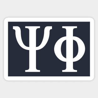 Psi Phi (variant) Sticker